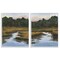 Stupell Industries Natural Creek in Countryside 2pc Framed Giclee Wall Art Set Design by Michael Willett